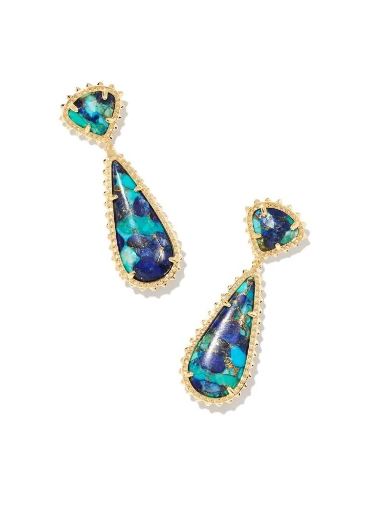  Juliette Drop Earrings RHODIUM WHITE 