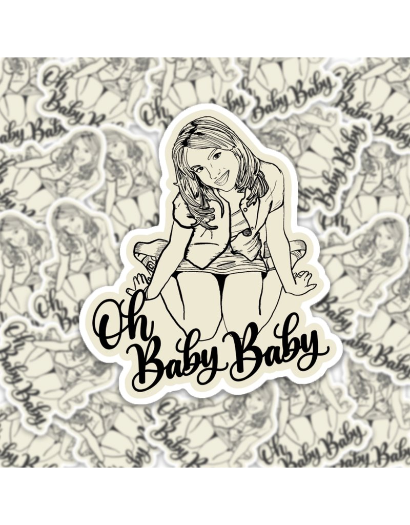 BobbyK Boutique Oh Baby Baby Magnet