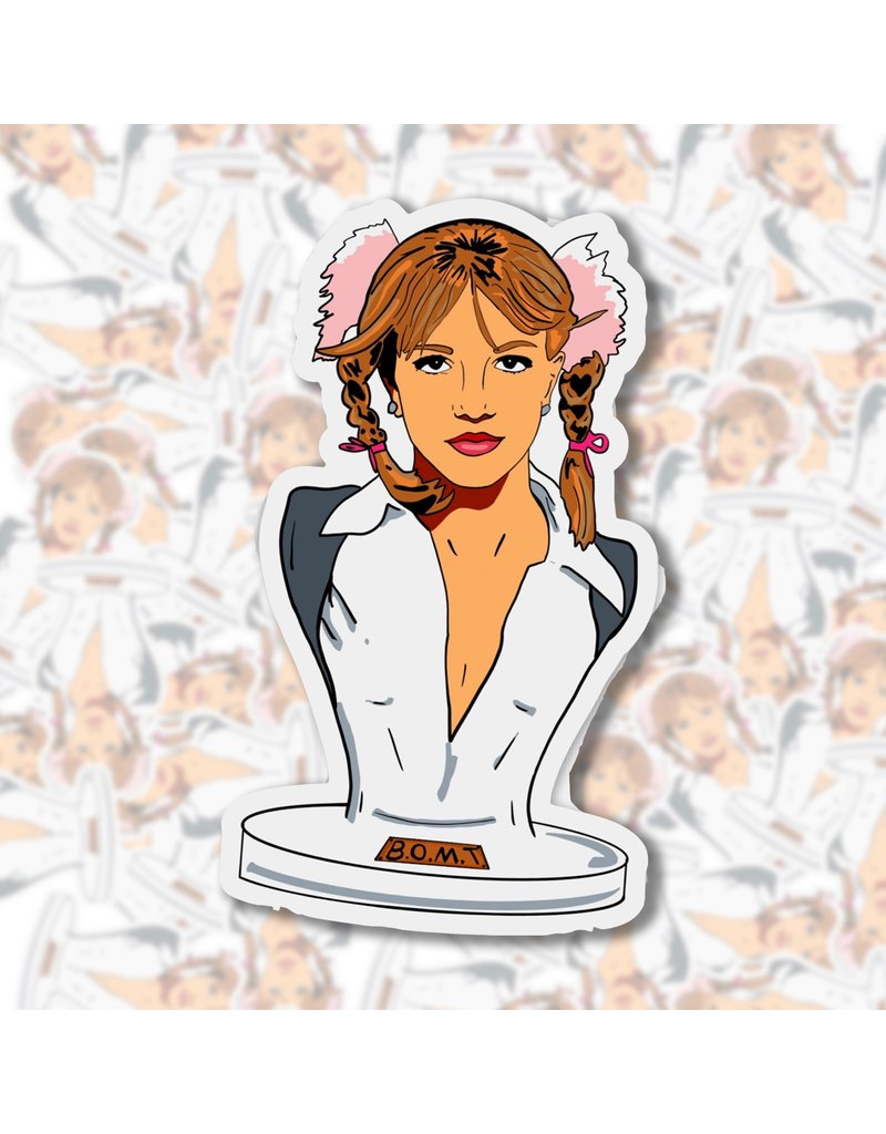 BobbyK Boutique Britney Spears or Bust Sticker