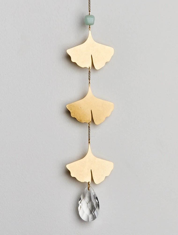 Scout Curated Wears Sun catcher Botanical Leaf/Amazonite