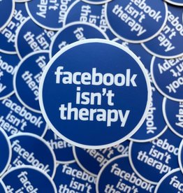 BobbyK Boutique Facebook isn't therapy sticker