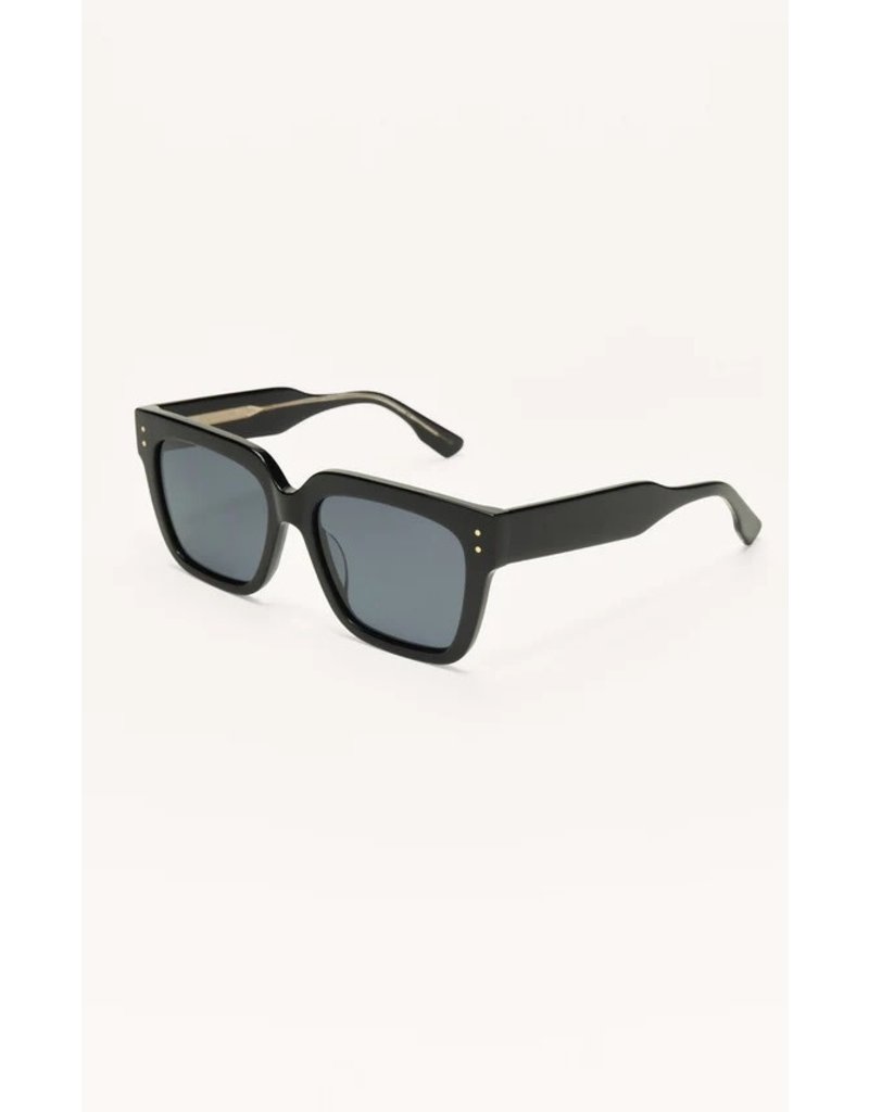Z Supply Brunch Time Polished Grey Black Gradient
