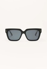 Z Supply Brunch Time Polished Grey Black Gradient