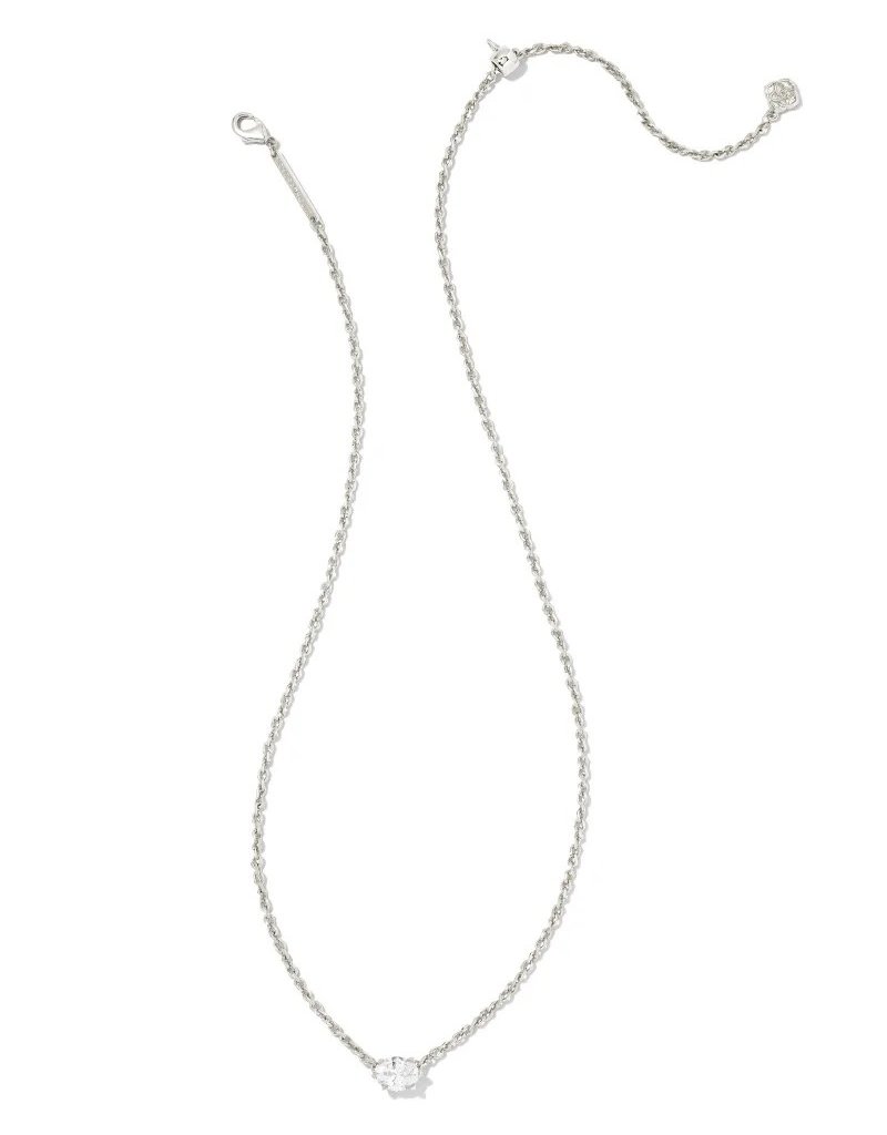 Kendra Scott Cailin Pendant Necklace Rhodium