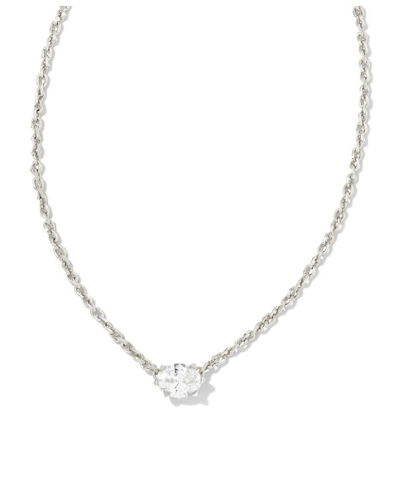 Kendra Scott Cailin Pendant Necklace Rhodium