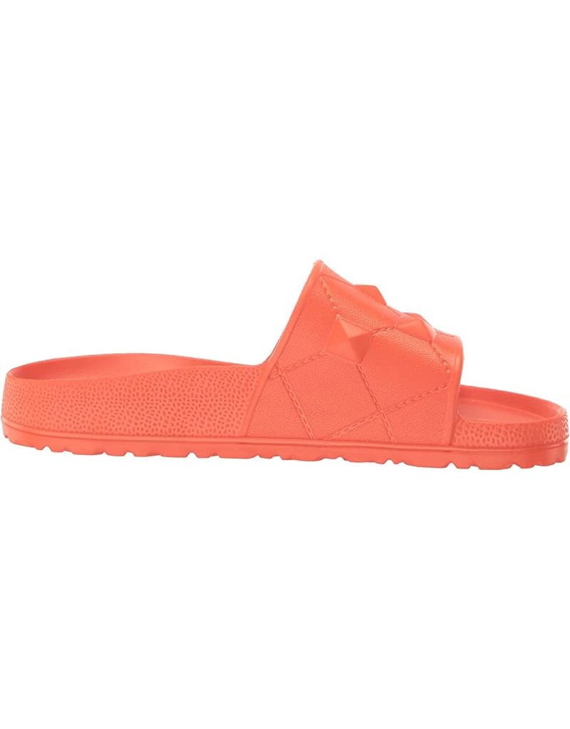 Steve Madden Gaby Orange Slide with Studs