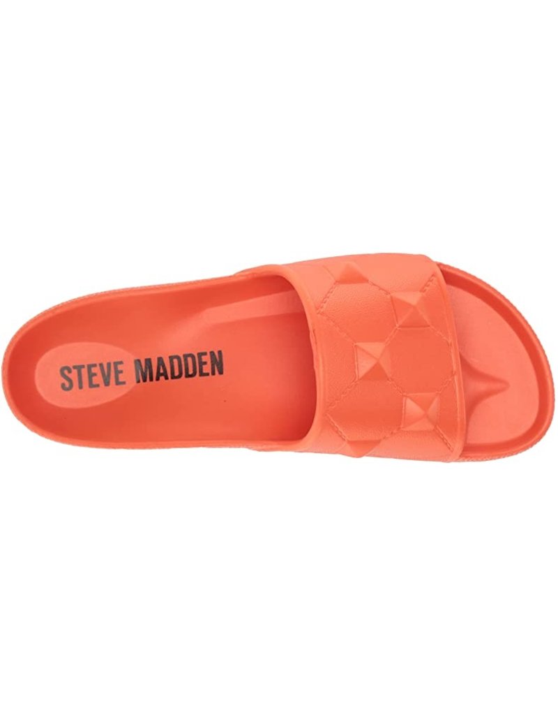 Steve Madden Gaby Orange Slide with Studs