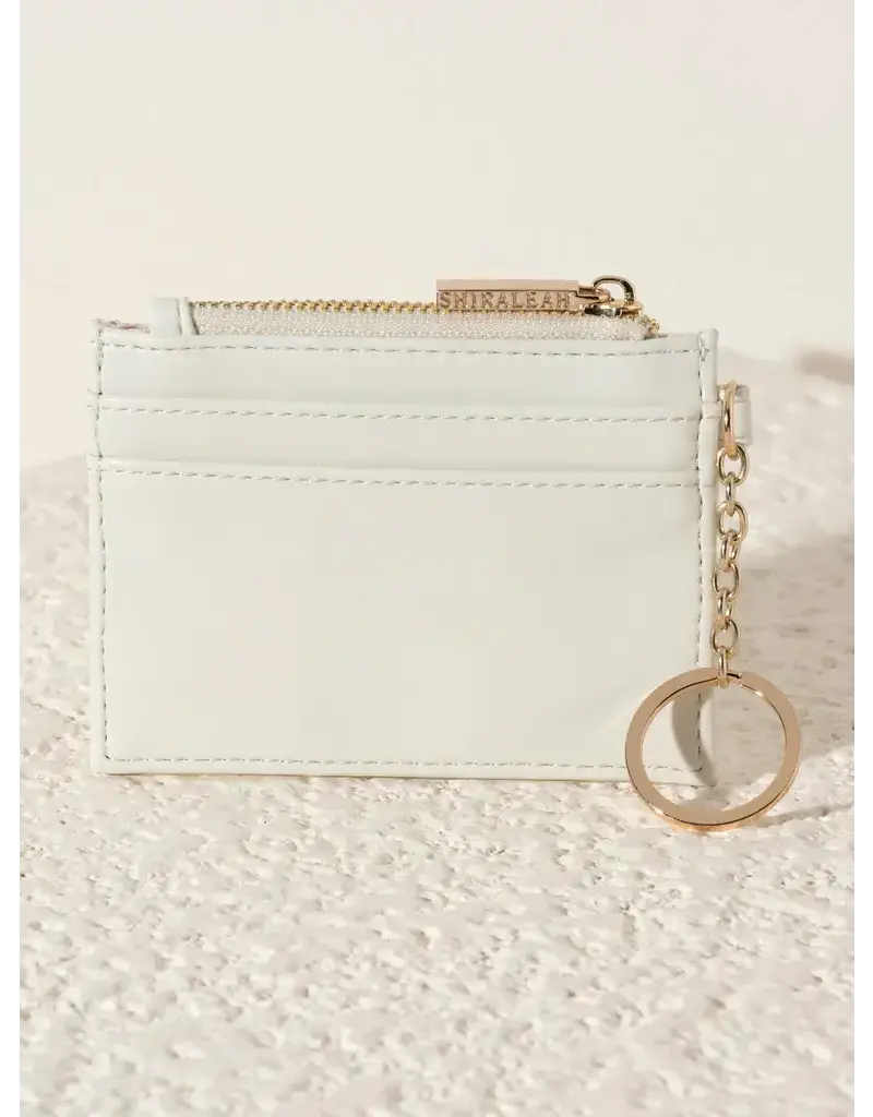 Shiraleah Charlie Card Case (ivory)