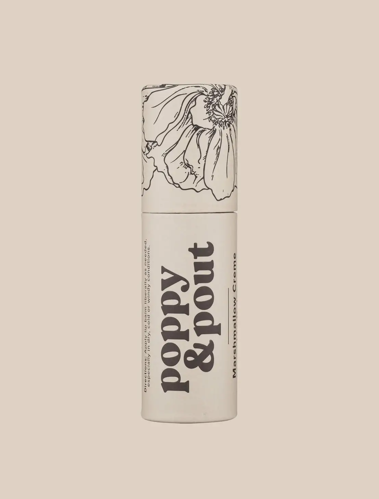 Poppy & Pout Marshmallow Creme Lip Balm
