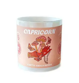 Golden Gems Zodiac Candle Ambitious Little Capricorn