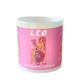 Golden Gems Zodiac Candle Fiery Little Leo