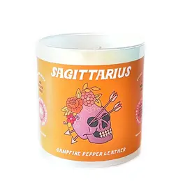 Golden Gems Zodiac Candle Wild Little Sagittarius