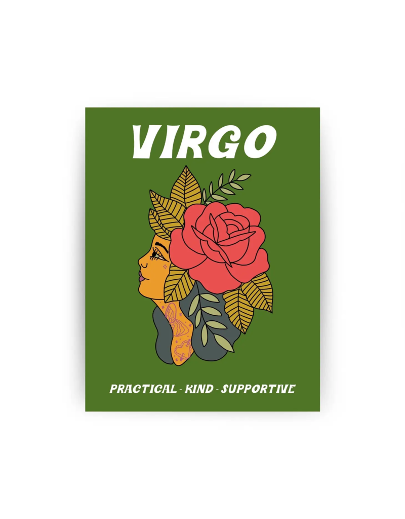 Golden Gems Perfect Little Virgo Print