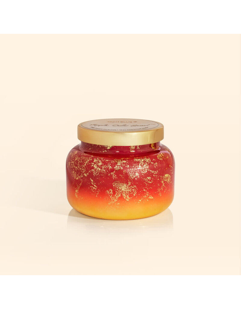 Capri Blue 19 oz. Signature Glimmer Jar Apple Cider Social