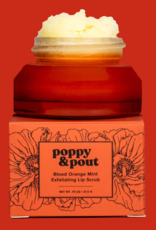 Poppy & Pout Blood Orange Mint Lip Scrub