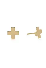 ENEWTON Signature Cross Stud Gold