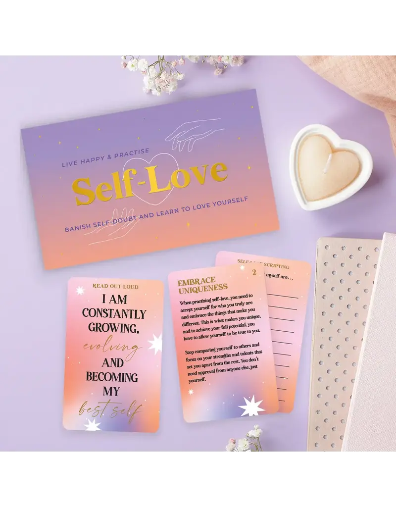 Gift Republic Self Love Affirmation Cards