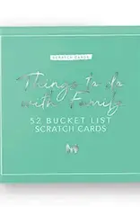 Gift Republic Things to do with Family Bucket List Cards