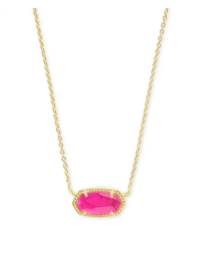 Kendra Scott Elisa Necklace Gold Azalea Illusion