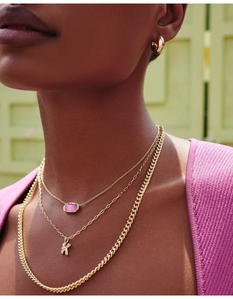 Kendra Scott Elisa Necklace Gold Azalea Illusion