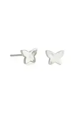 Kendra Scott Lillia Butterfly Stud Rhodium