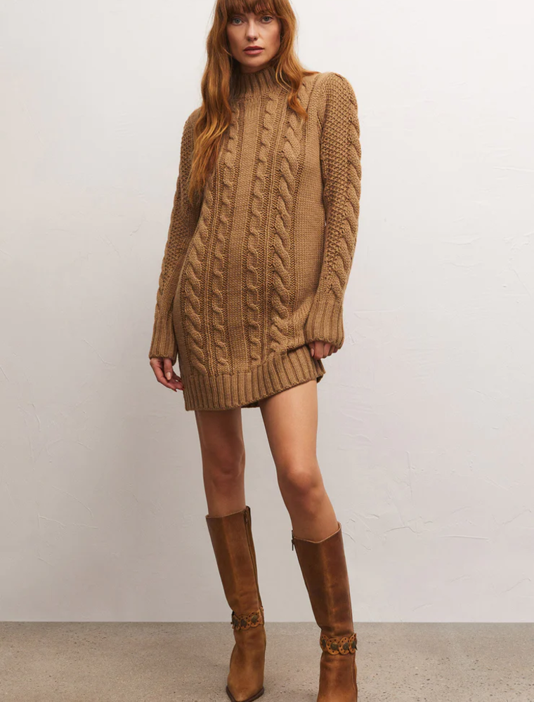 Z Supply Sage Cable Sweater Dress