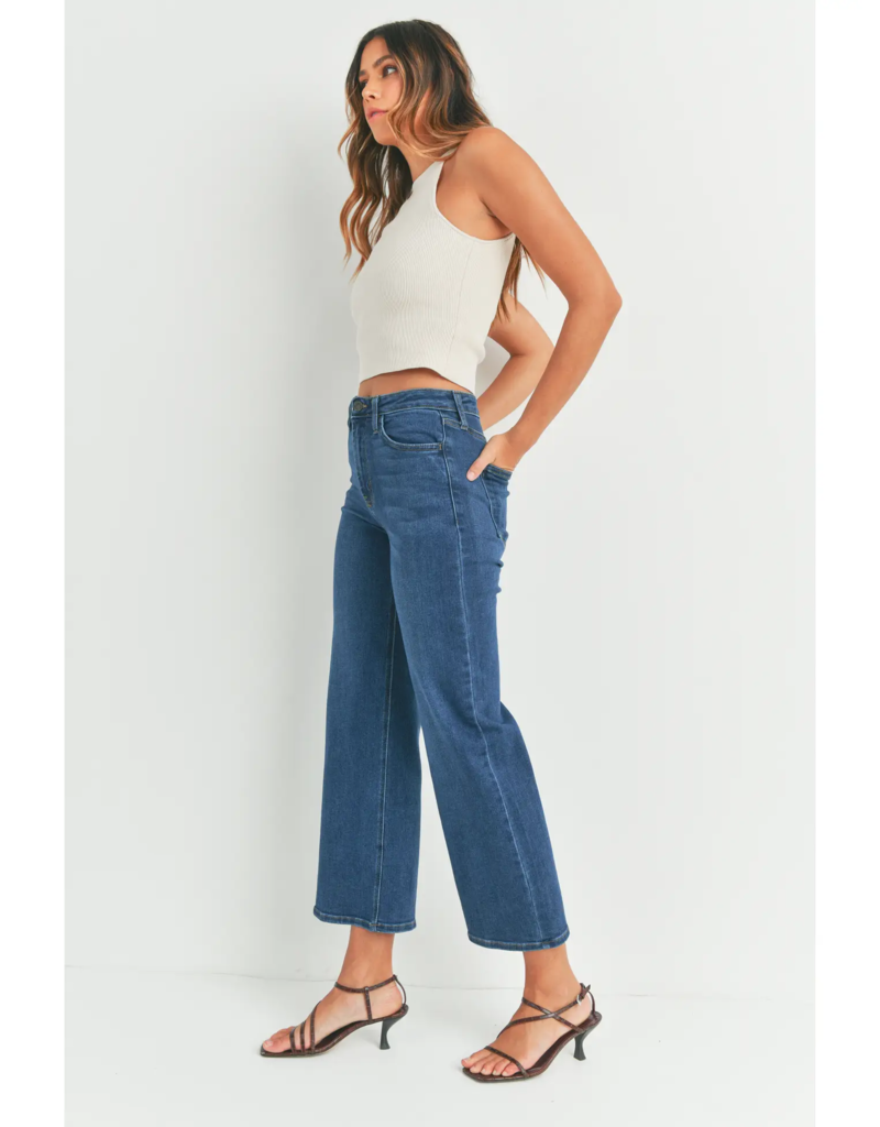 Just Black Denim Highrise Wide Leg Denim