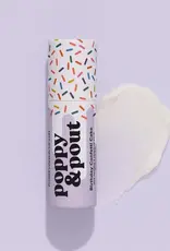 Poppy & Pout Birthday Confetti Cake Vegan Lip Balm (purple)