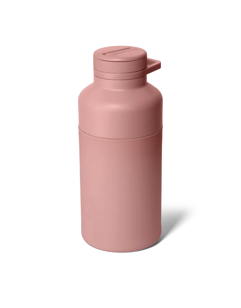 BruMate Rotera Touch Free Water Bottle 65 oz. Morning Rose