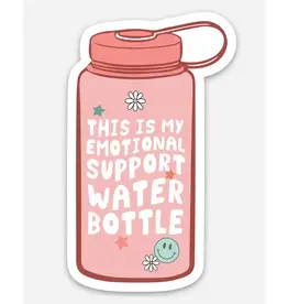 inviting affairs paperie Emotional Support Water Bottle Sticker