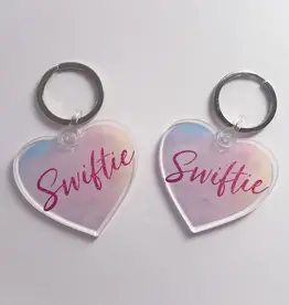 Jocelyn Diebolt Designs Swiftie Lover Acrylic Keychain