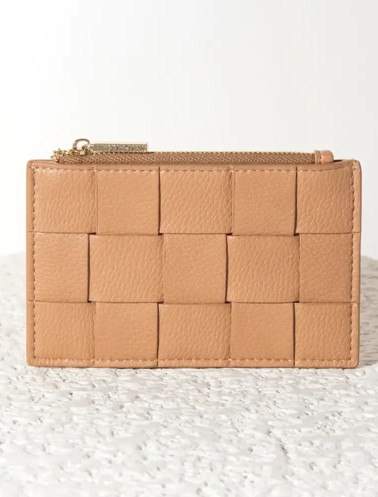 Shiraleah Verona Card Holder - Tan