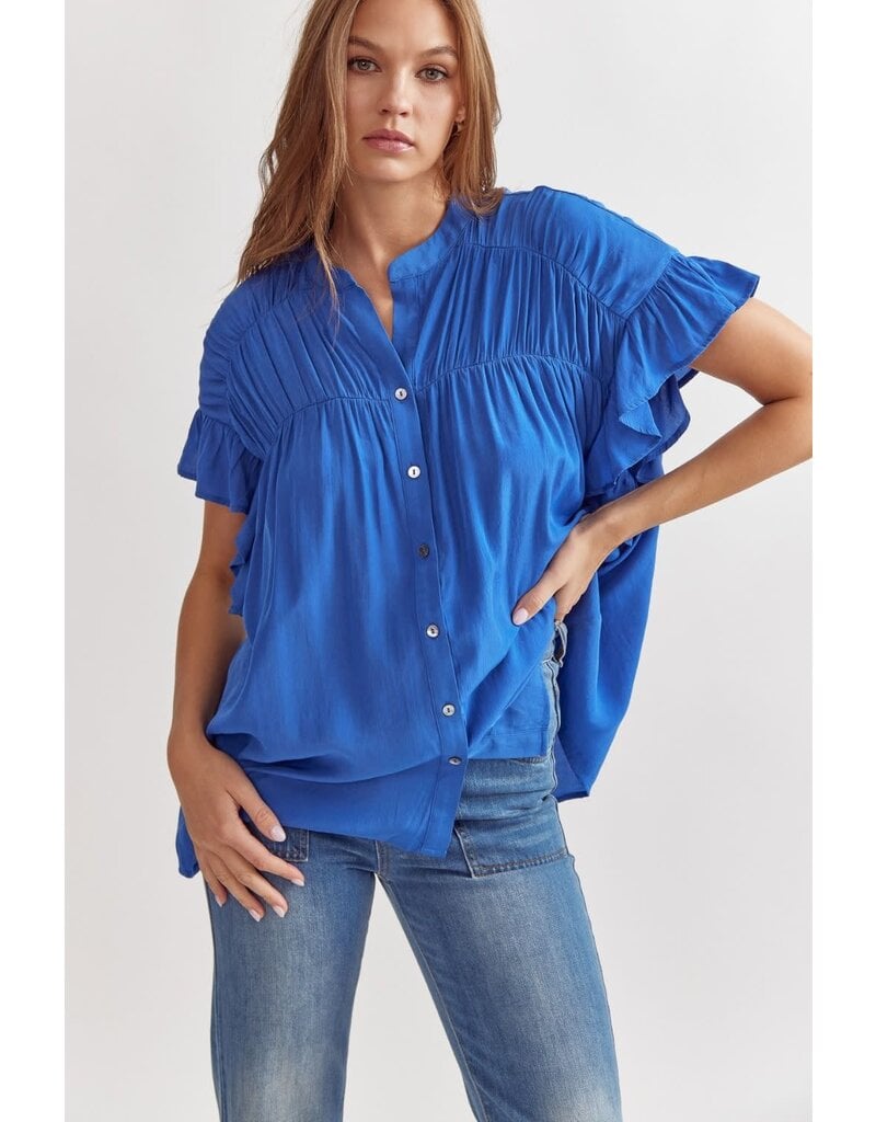 Entro Liz Blue Blouse