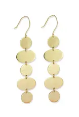 Ink + Alloy Gretchen Large Circle Earrings (gold)