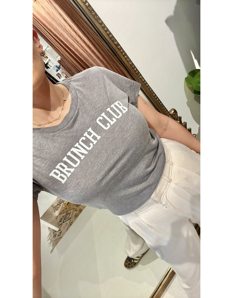 Suburban Riot Brunch Club Fitted Tee