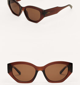 Z Supply Eyewear Love Sick Chestnut-Brown Polarized