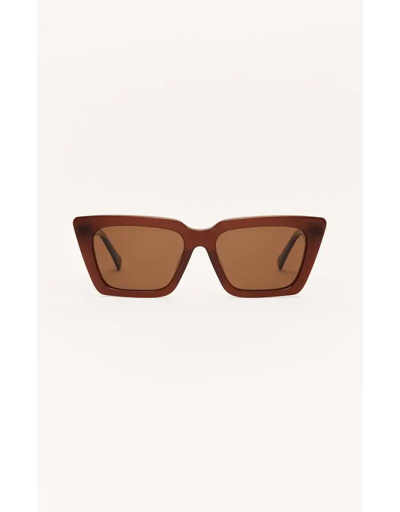 Z Supply Feel Good Chestnut-Brown Polarized