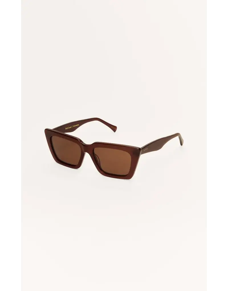 Z Supply Feel Good Chestnut-Brown Polarized
