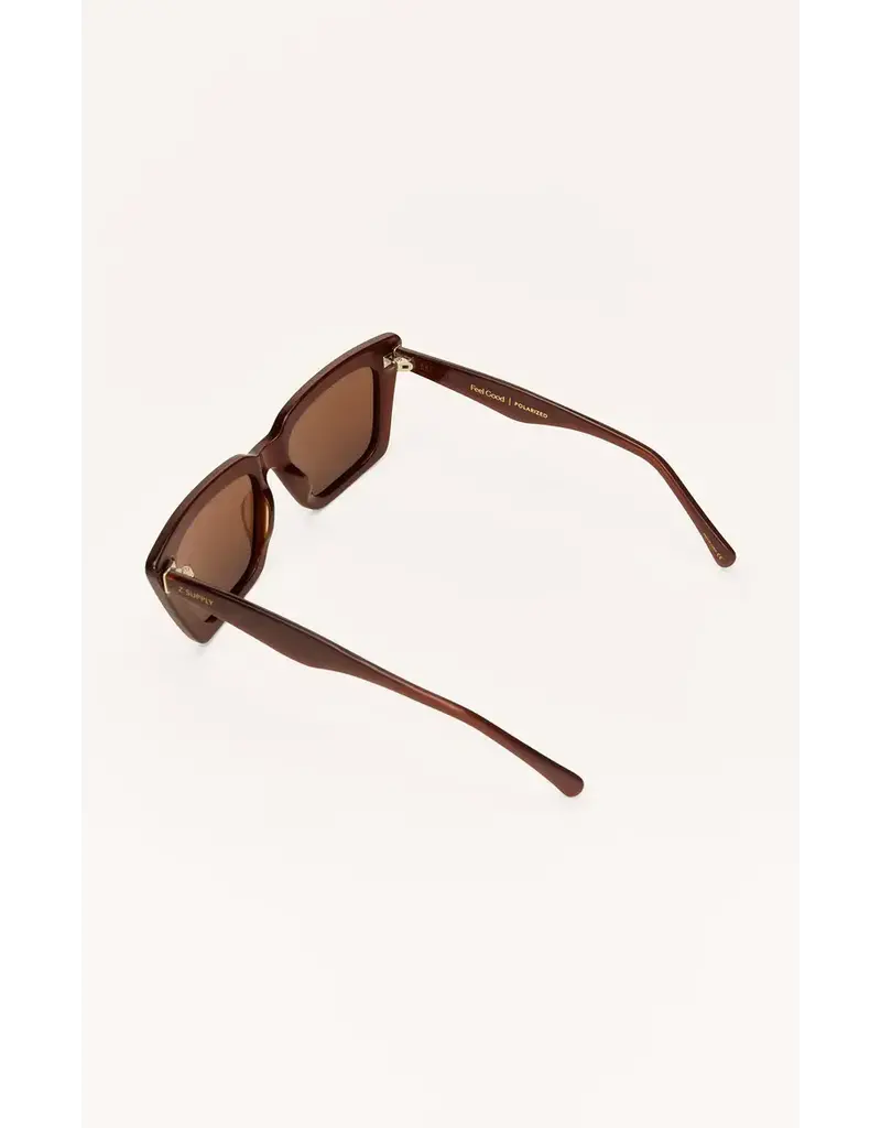 Z Supply Feel Good Chestnut-Brown Polarized