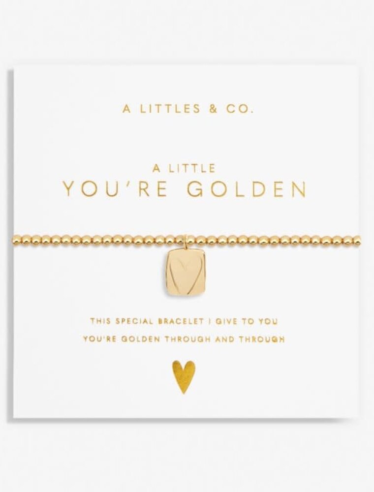 A Littles & Co. A Little You're Golden Bracelet