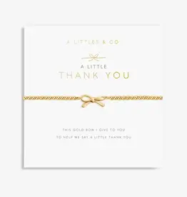A Littles & Co. A Little Thank You Bracelet Gold