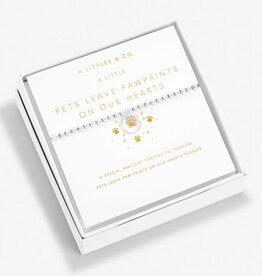 A Littles & Co. Boxed A Little Bracelet Pets Leave PawPrints
