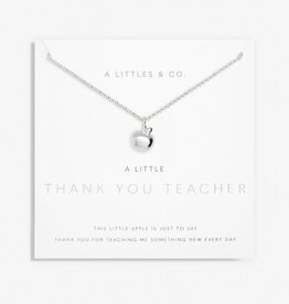 A Littles & Co. A Little Thank You Teacher Necklace