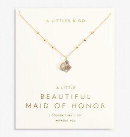 A Littles & Co. A Little Beautiful Maid of Honor Necklace