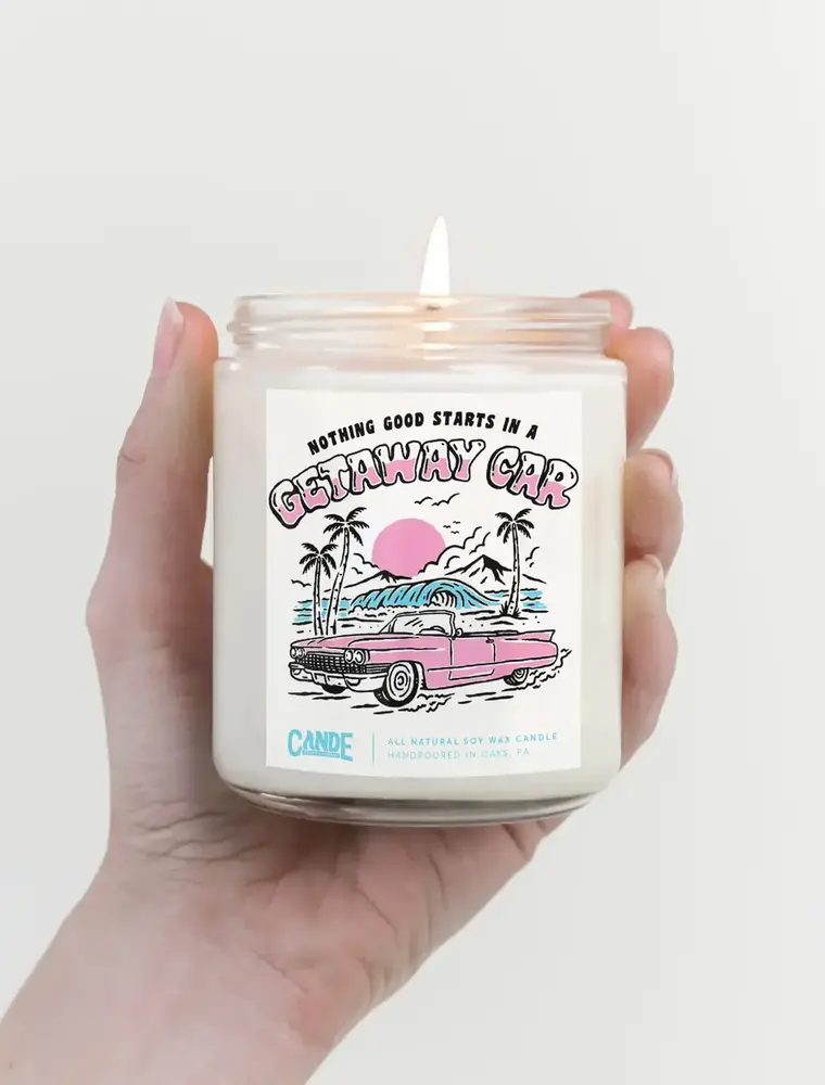 CE Craft Co Nothing Good Starts in a Getaway Car (cactus bloom)