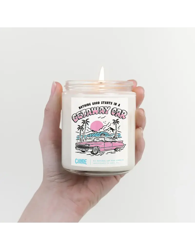 CE Craft Co Nothing Good Starts in a Getaway Car (cactus bloom)