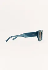 Z Supply Eyewear Love Sick Dark Indigo-Gradient Polarized