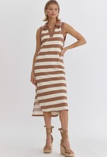 Entro Adriana Striped Dress