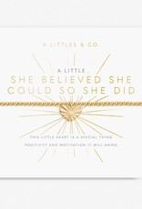 A Littles & Co. A Little She Believed She Could Bracelet