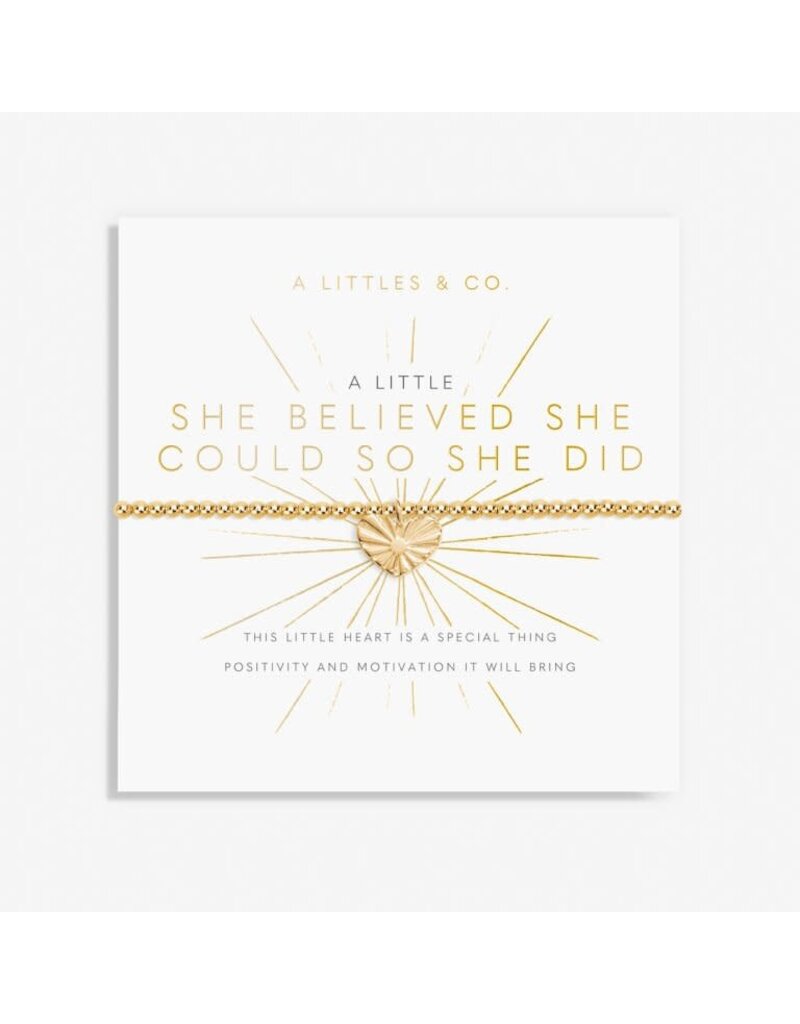 A Littles & Co. A Little She Believed She Could Bracelet